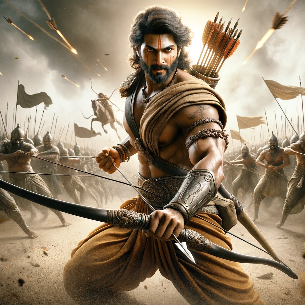 Altercation between Vibhishana and Indrajit